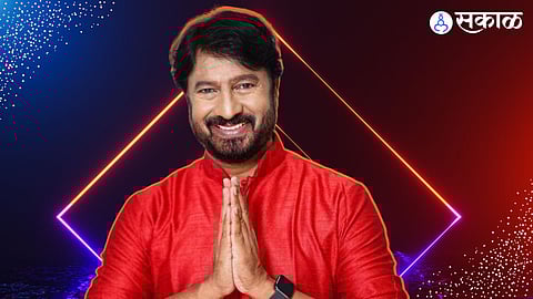 Kiran Mane shared post about colors marathi award with sumeet raghvan