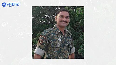 Accidental death of an army man on leave nashik accident news