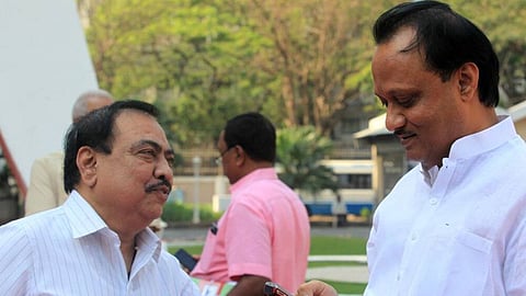 Eknath Khadse Ajit Pawar
