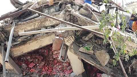 building collapsed in Bhiwandi
