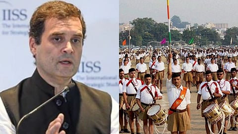 RSS Rahul Gandhi