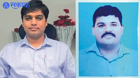 Collector Aman Mittal
and mukhyadhikari Vikas Nawale