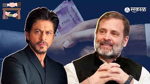 Rahul Gandhi, Shahrukh Khan