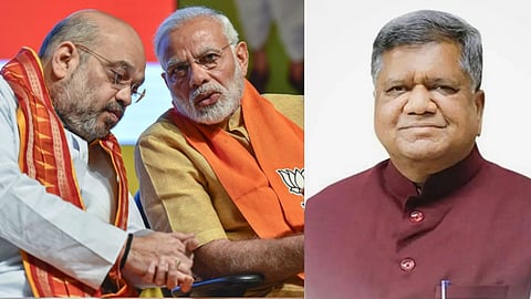 Jagadish Shettar
narednra Modi and Amit Shah