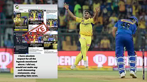 IPL 2023 Tushar Deshpande on Rohit Sharma