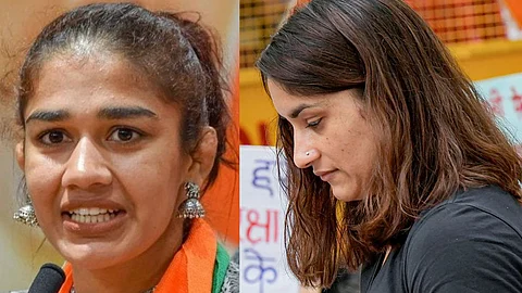 Wrestler Protest Vinesh vs Babita Phogat