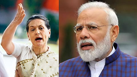 Sonia Gandhi Narendra Modi