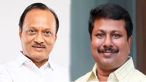 ajit pawar and mla anna bansode