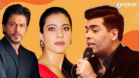 When Karan Johar angry on kajol in front of Shahrukh Khan