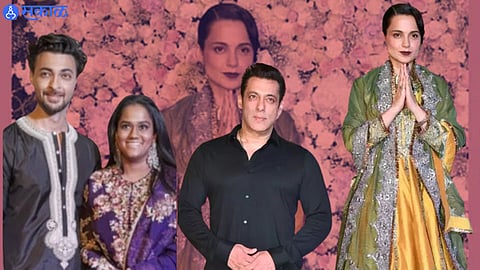 Kangana Ranaut at Arpita Khan Eid Party