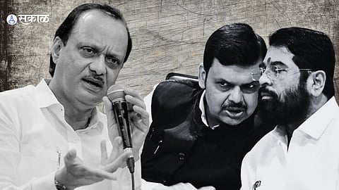 Ajit Pawar - Eknath Shinde
