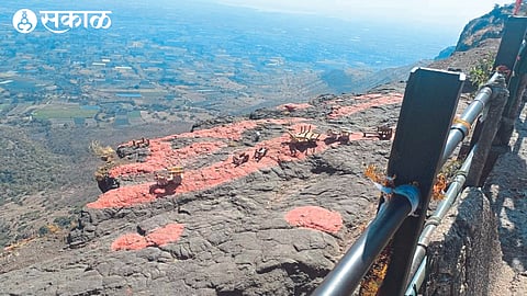 Shitkada area on the fort.