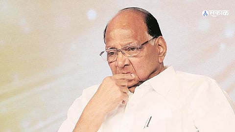 Congress on Sharad Pawar