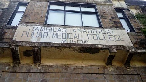 Death of a student in Poddar Ayurveda College mumbai