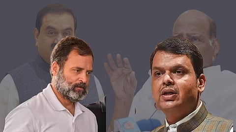 Rahul Gandhi and Devendra Fadnavis