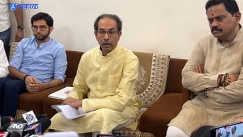 Uddhav Thackeray : महाराष्ट्राला फडतूस गृहमंत्री लाभले...उद्धव ठाकरेंची फडणवीसांवर गंभीर टीका