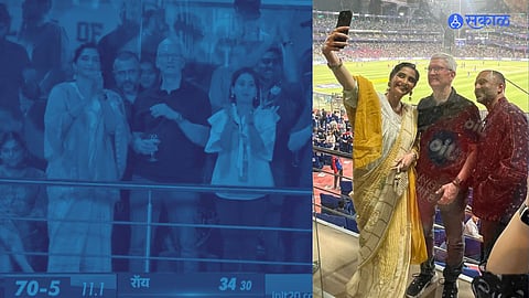 Apple चे सीईओ टीम कुक DC vs KKR सामना पाहून भारावले; म्हणाले...