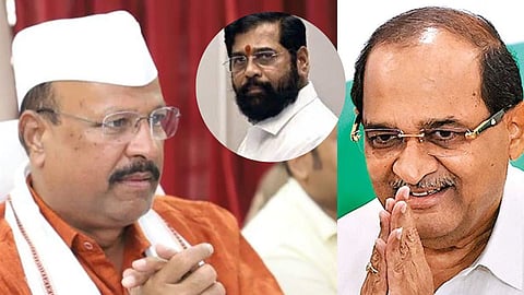 Abdul Sattar and Radhakrushn Vikhe Patil