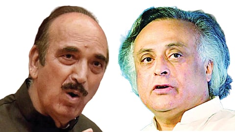 ghulam nabi azad and jairam ramesh