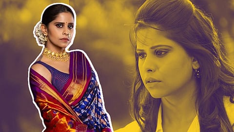 Sai Tamhankar talk about her father death funeral ceremony and her movie shooting incident