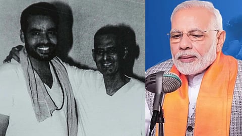 who is laxmanrao inamdar whom pm modi mentioned in 100th mann ki baat Who is the guru of Narendra Modi