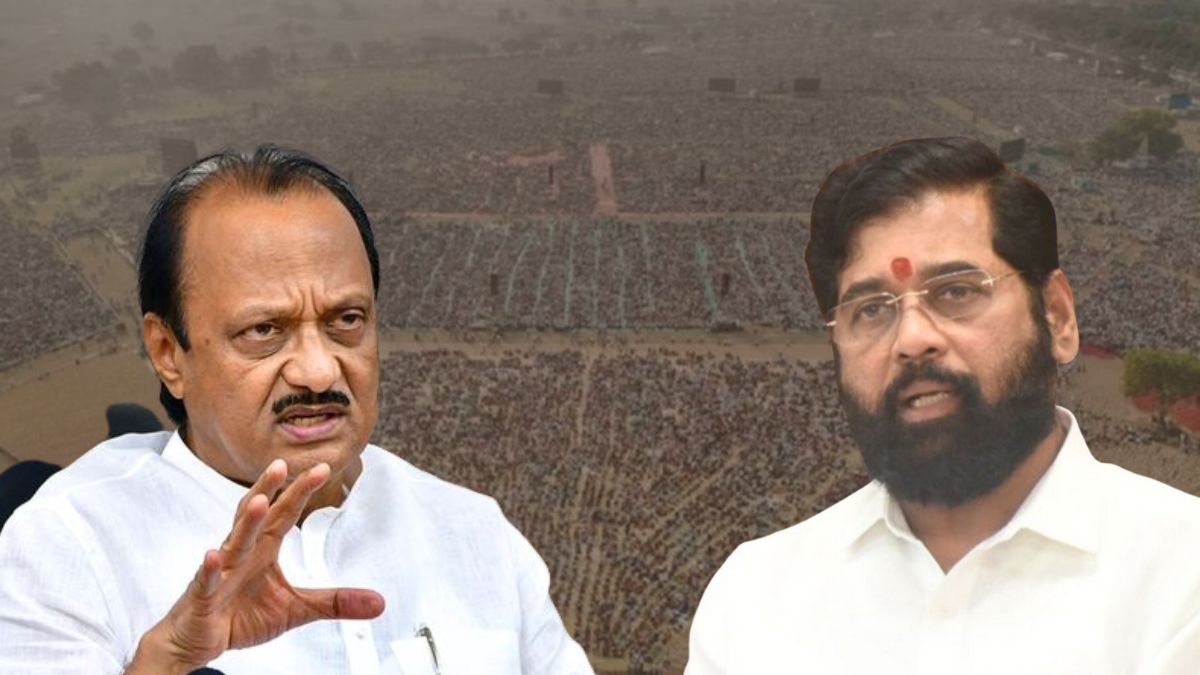 Ajit Pawar and Eknath Shinde
