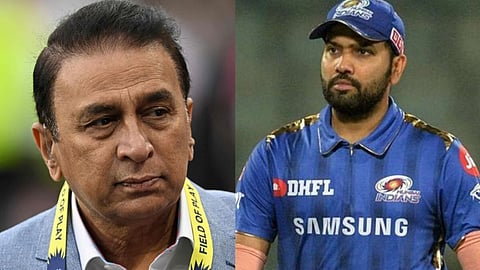 Sunil Gavaskar Rohit Sharma IPL