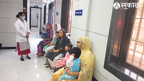 Patients who came for treatment at Multanpura Hospital