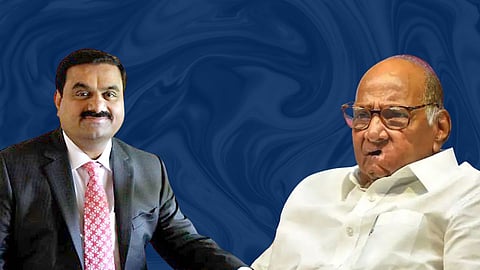 Sharad Pawar and gautam adani
