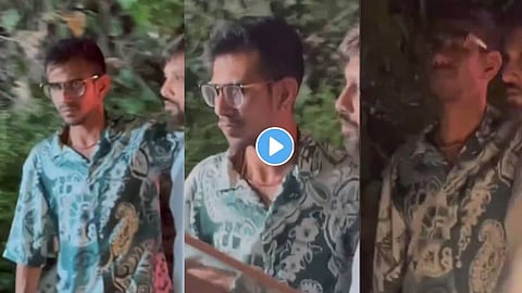 yuzvendra chahal drunk video goes viral chahal seen unable to walk properly ipl 2023 latest news