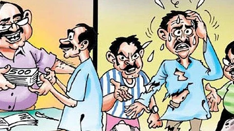 Illegal moneylenders in pune Lenders beat borrowers threaten to kill crime pune police