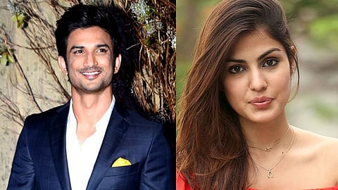 Rhea Chakraborty late Sushant Singh Rajput