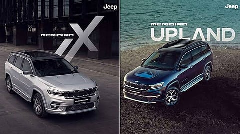 Jeep Meridian Upland And Meridian X Price