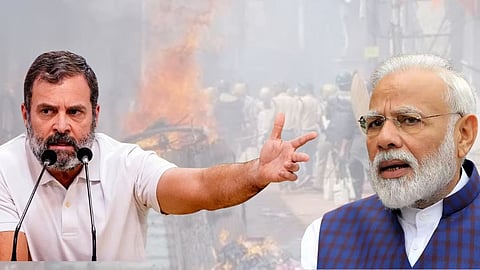 Narendra modi and Rahul Gandhi