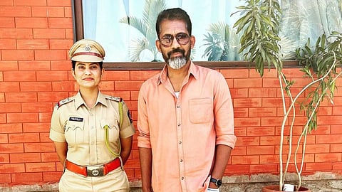Nagraj Manjule and PSI Pallavi Jadhav