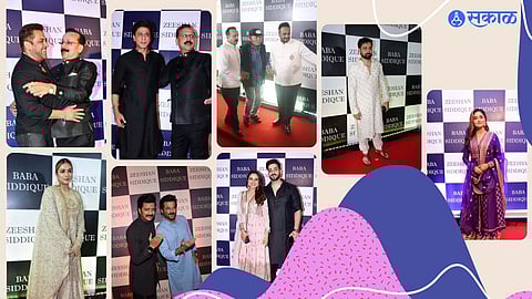 Baba Siddique Iftar Party, salman khan, shiv thakare, shehnaz gill, emran hashmi