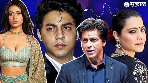 Kajol-Shahrukh on Nysa and Aryan Khan