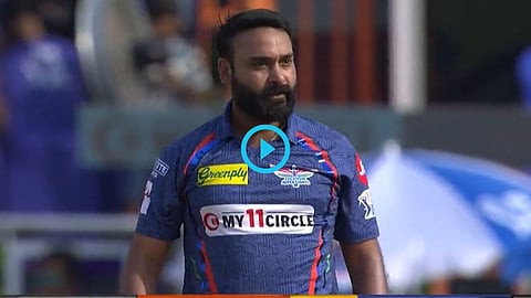 Amit Mishra SRH vs LSG Controversy
