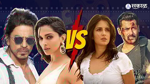Pathaan V/S Tiger Update News, pathaan, tiger, shah rukh khan, deepika padukon, katrina kaif, salman khan