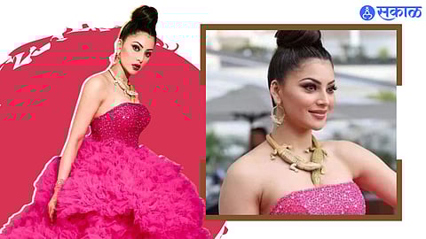 Urvashi Rautela wore expensive necklace during cannes film festival 2023