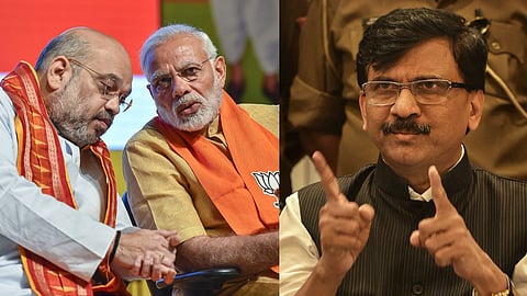 Sanjay Raut attack on Narendra Modi Amit Shah