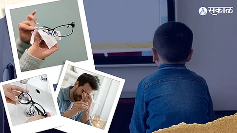 how to clean glasses