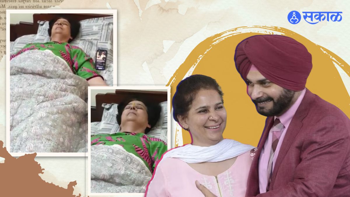 Navjot Singh Sidhu Shares His Wife Navjot Kaurs First Chemotherapy Video Viral