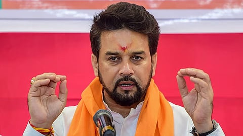 Wrestler Protest Anurag Thakur