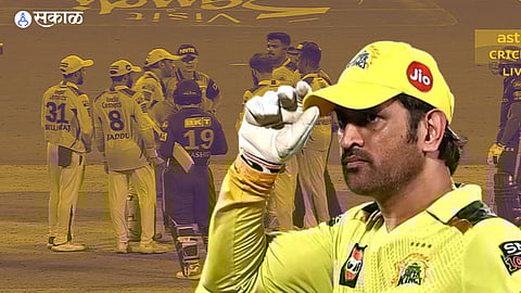 MS Dhoni to be banned for IPL 2023 Final CSK skipper intentionally waste time in Qualifier 1 with umpires