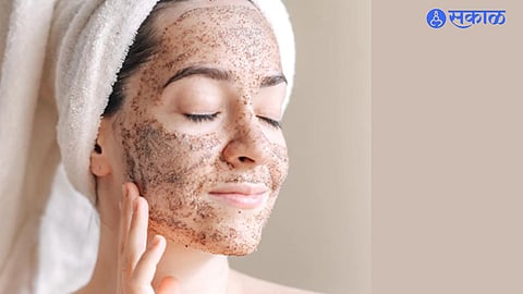 Natural Scrub In Summer