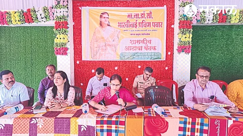 Speaking at the review meeting, Union Minister of State Dr. Bharti Pawar