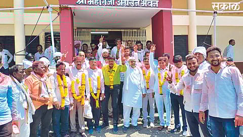 Chopra: Supporters with winning candidates cheering for victory.