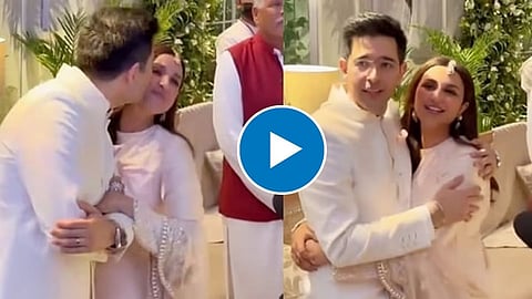 Parineeti chopra and raghav chadha dance video viral in engagement