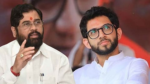 Aditya Thackeray on eknath shinde